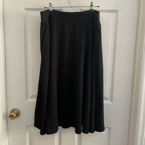 Torrid black skirt with pockets